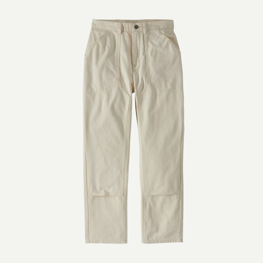 Patagonia Women's Pants Size 2 Cream Heritage Stand Up Pants